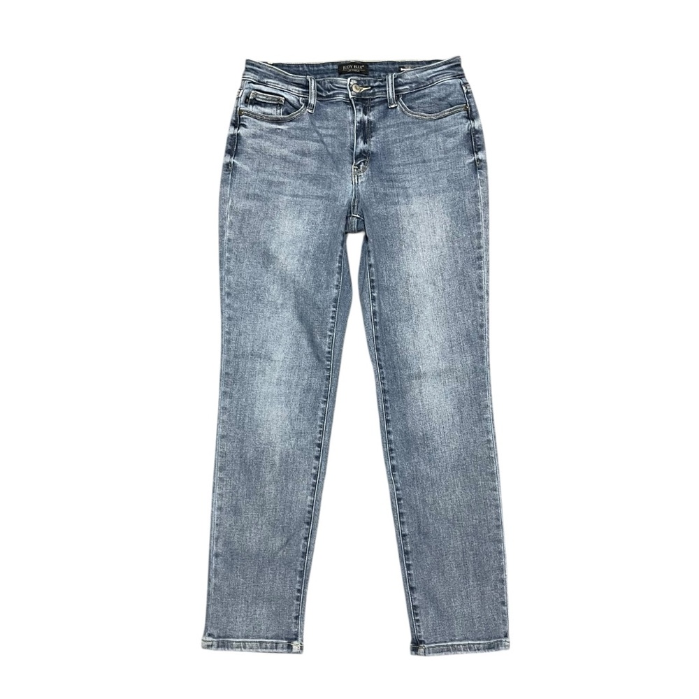 Judy Blue Jeans Women’s 7/28 Stretch Boyfriend Fit Casual Denim Pants JB82335LT